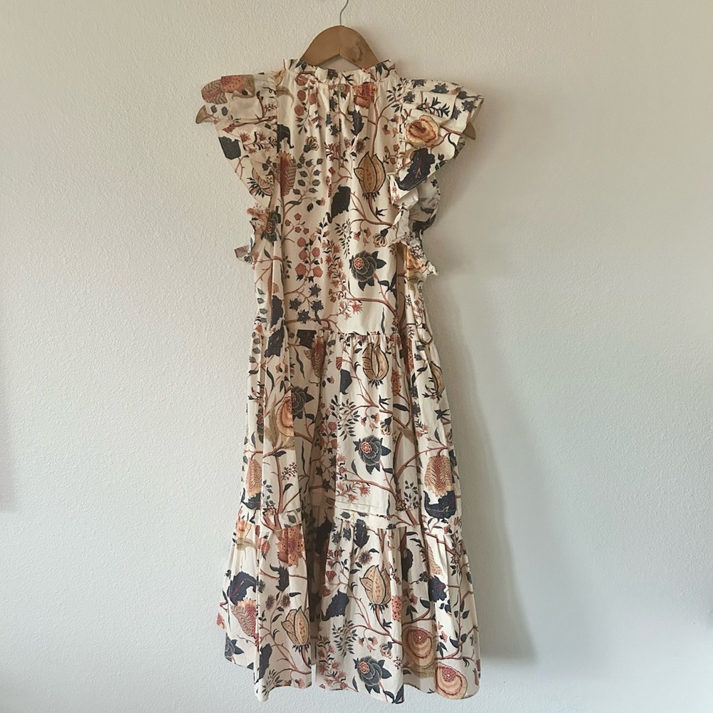 Ulla Johnson Eden Midi Dress in Daisy - Picture 7 of 7